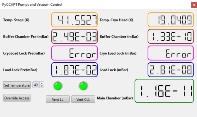Pumps GUI